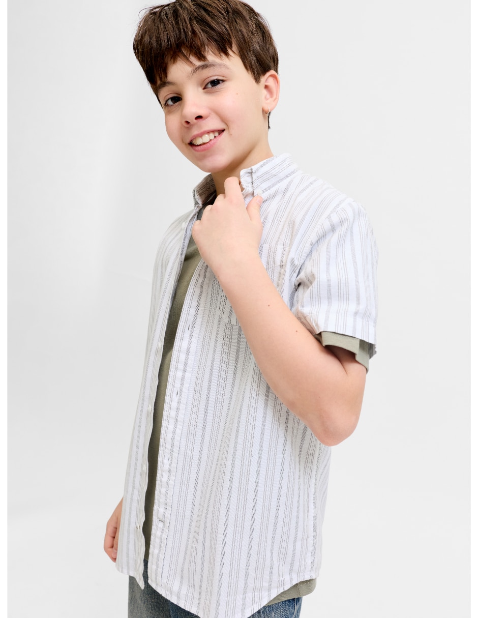 Playera manga corta para niño 6