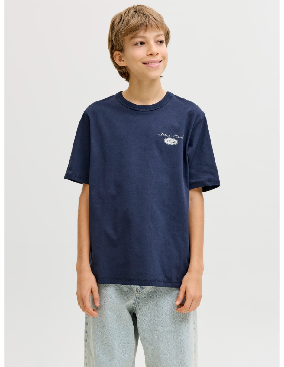 Playera manga corta para niño
