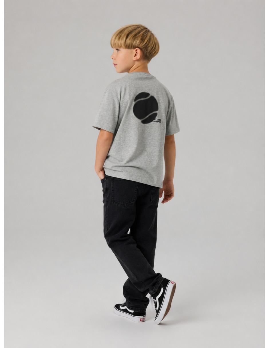 Playera manga corta para niño 4