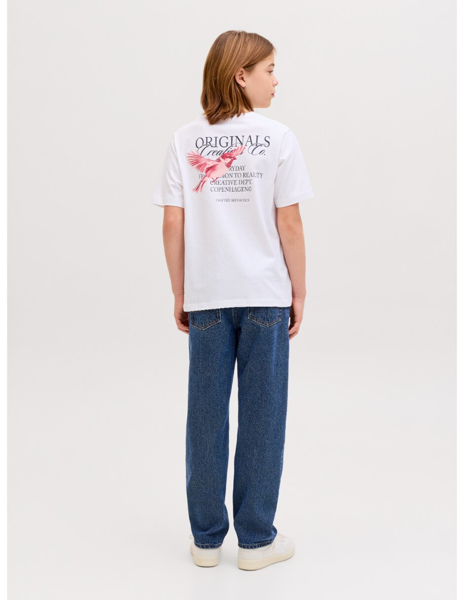 Jeans relajado lavado stone wash para niño 5
