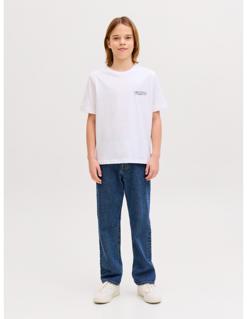 Jeans relajado lavado stone wash para niño 3