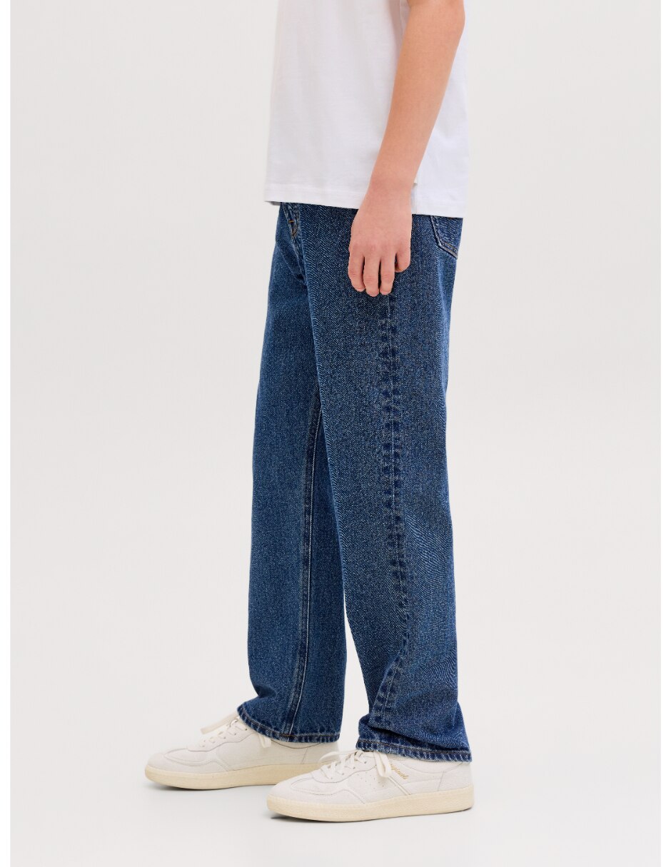 Jeans relajado lavado stone wash para niño 6