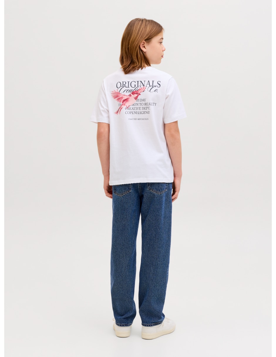 Jeans relajado lavado stone wash para niño 2