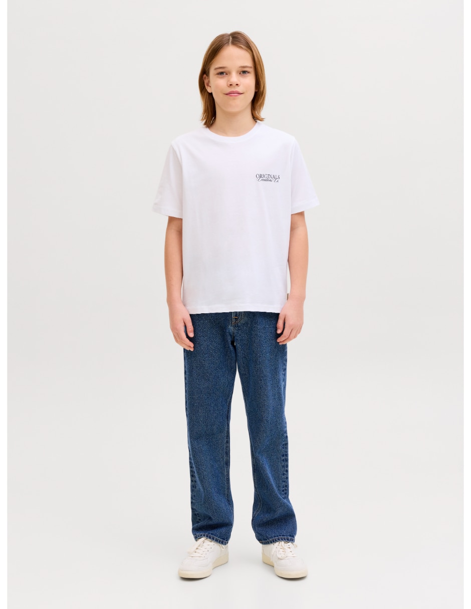 Jeans relajado lavado stone wash para niño 5