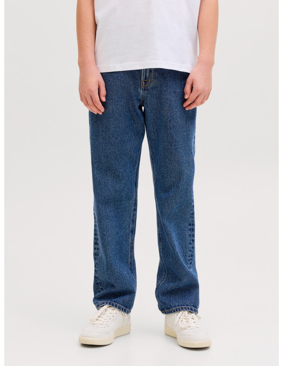 Jeans relajado lavado stone wash para niño Jeans relajado lavado stone wash para niño