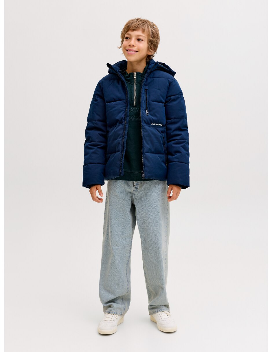Jeans baggy lavado stone wash para niño 2