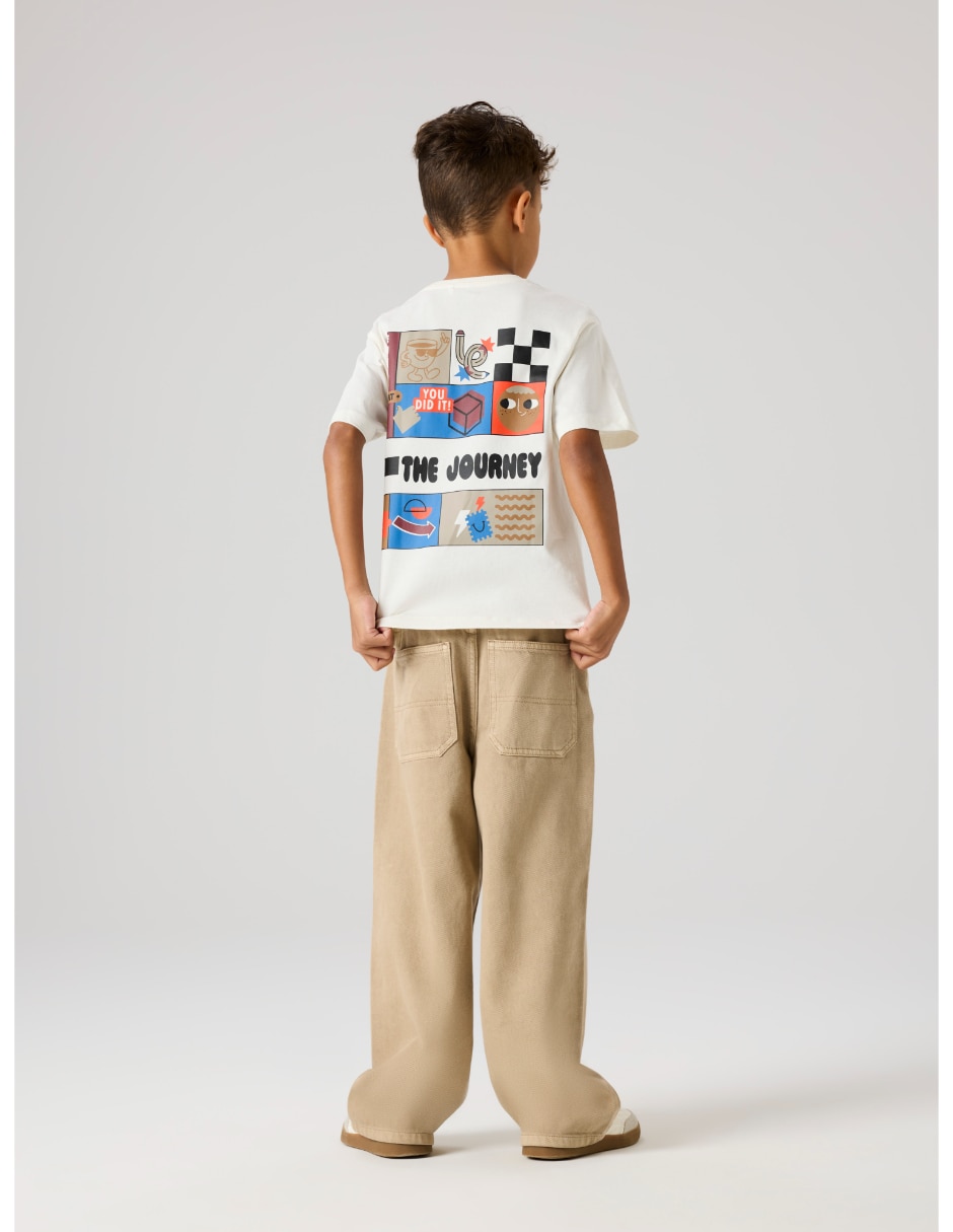 Playera manga corta para niño 4