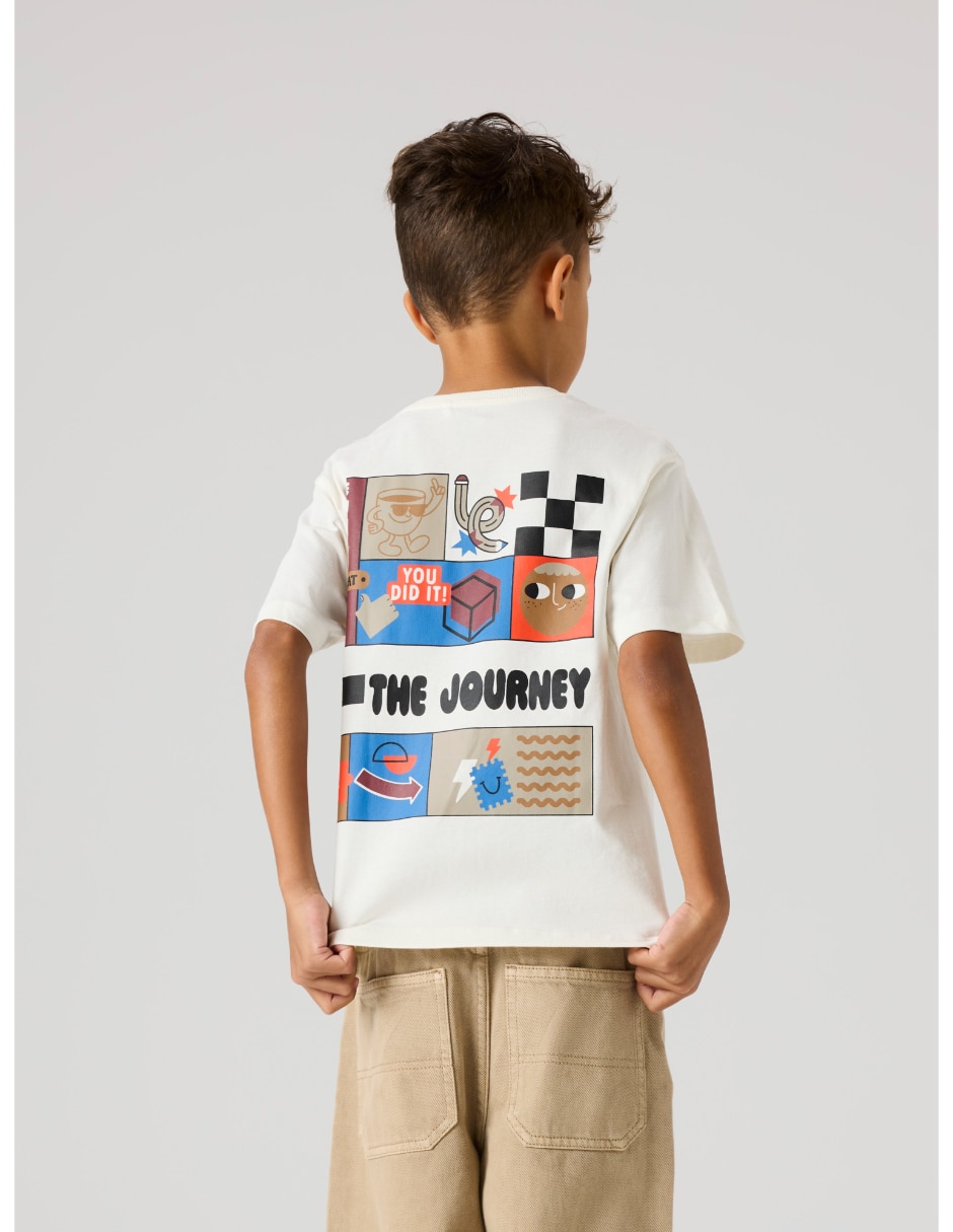 Playera manga corta para niño 3