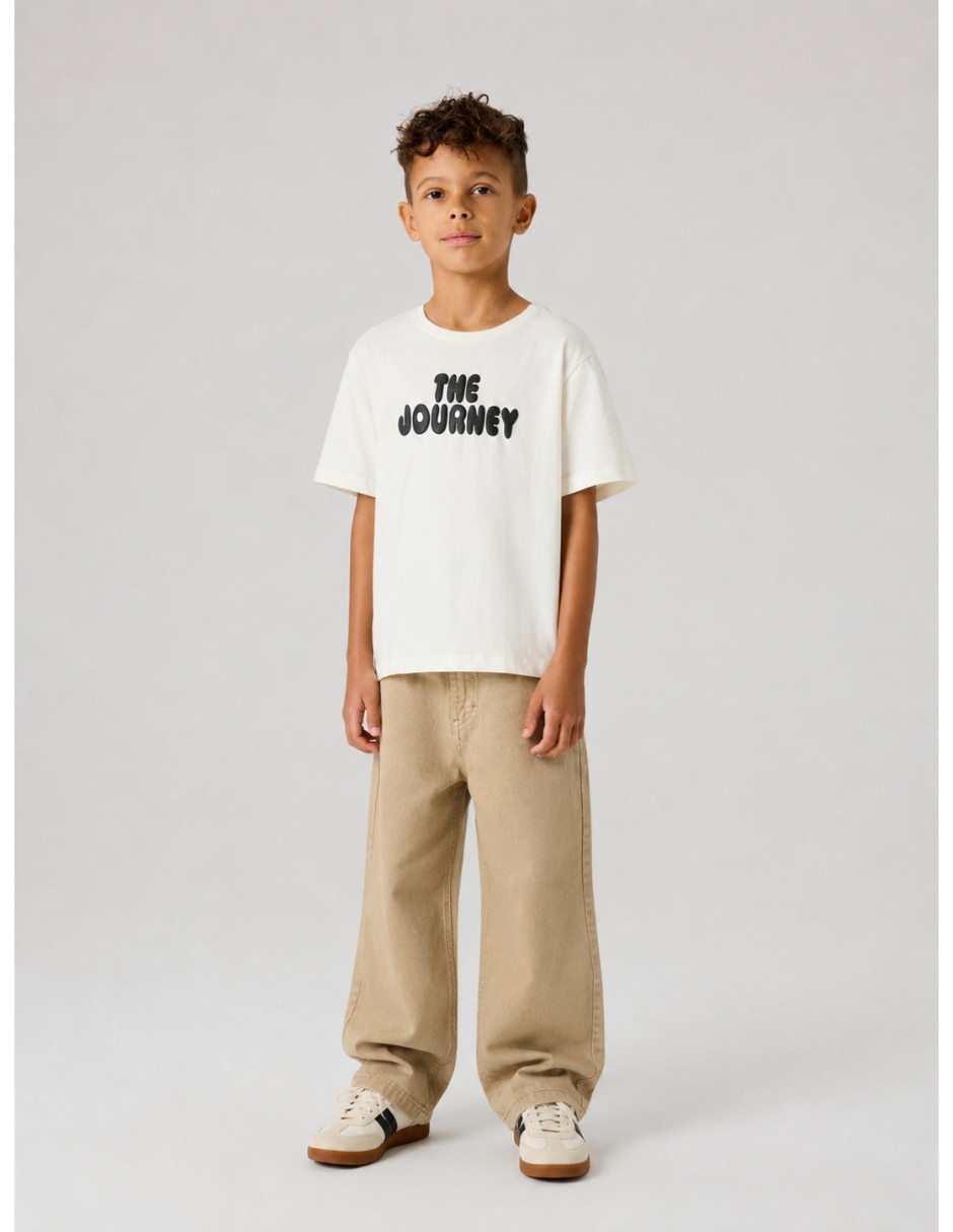 Playera manga corta para niño 2