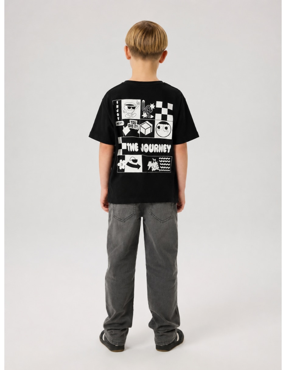 Playera Name It manga corta para niño