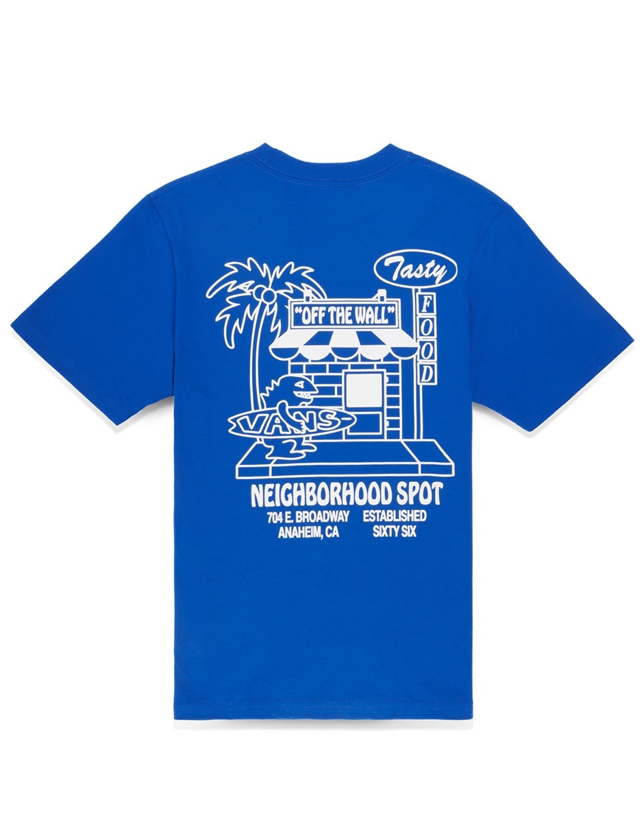 Playera Food Spot Vans manga corta para niño 4