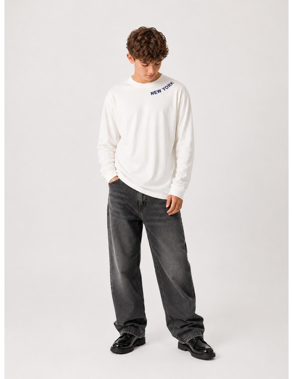 Playera manga larga para niño 3