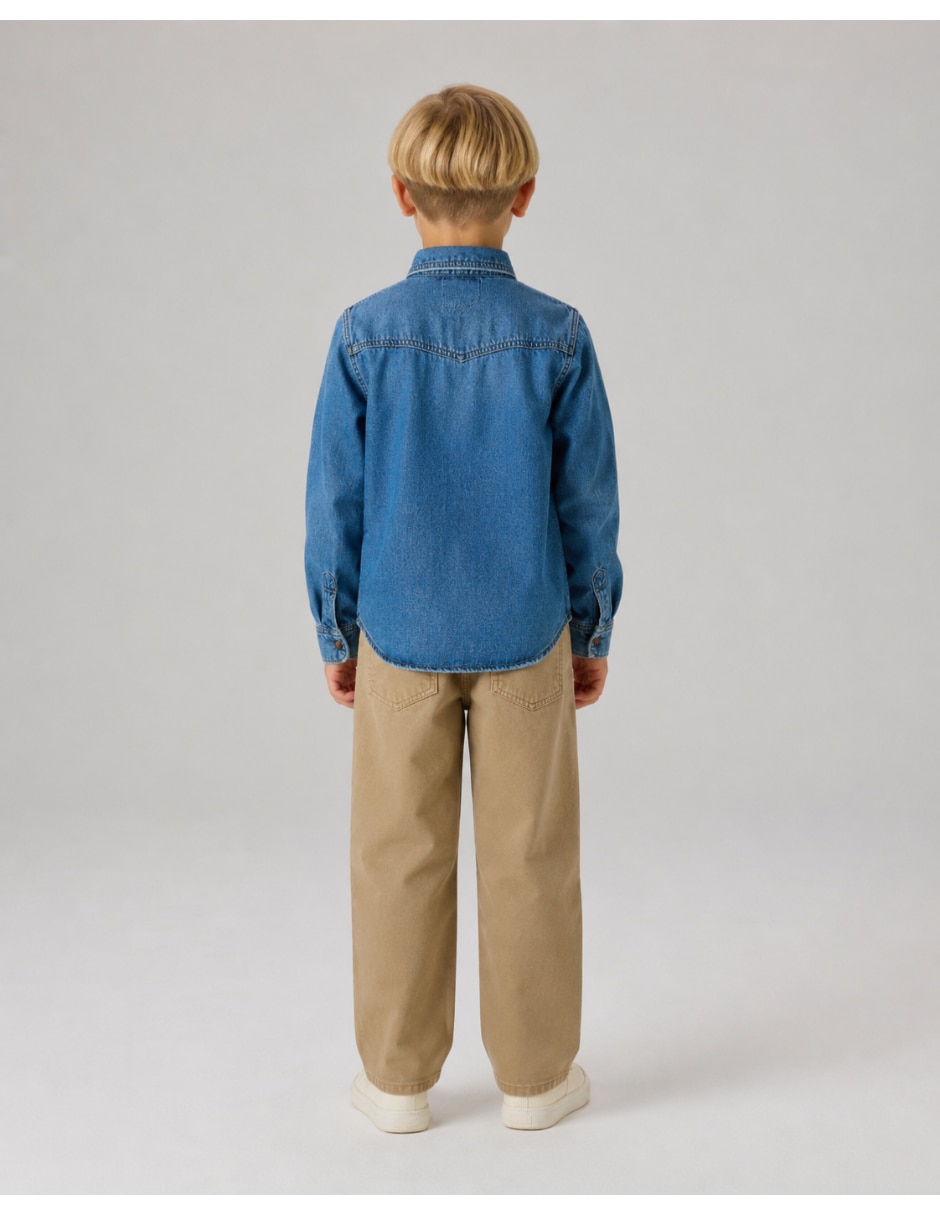 Playera manga larga para niño 2