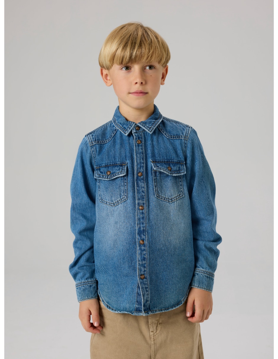 Playera manga larga para niño 3