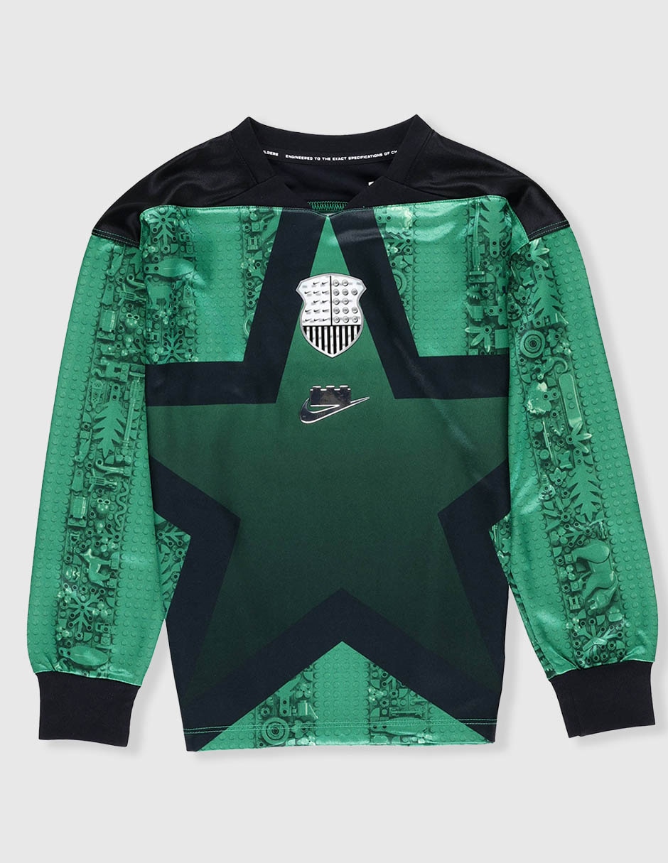 Playera Nike X Lego Col Jersey GK manga larga para niño