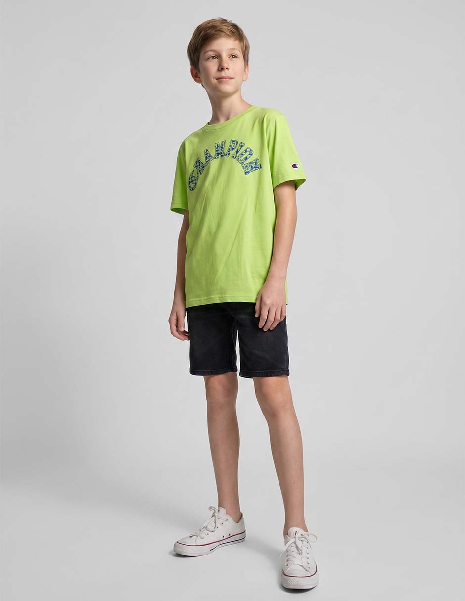 Playera manga corta para niño Playera manga corta para niño