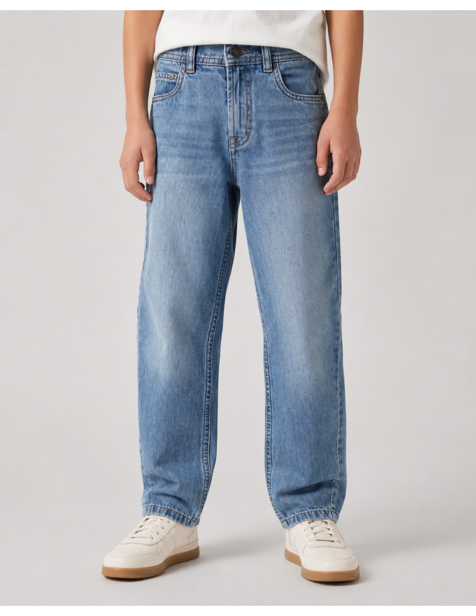 Jeans relajado deslavado para niño Jeans relajado deslavado para niño