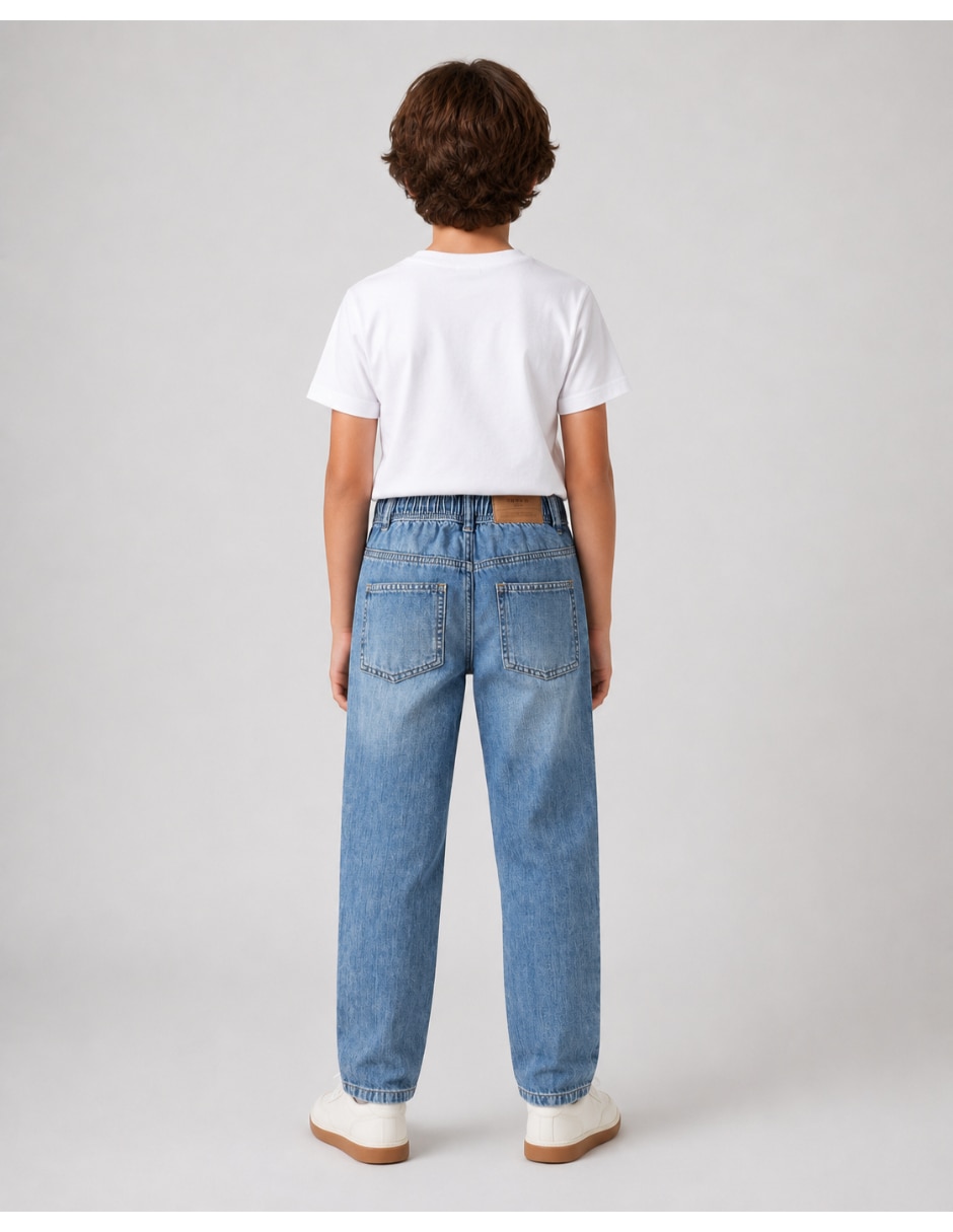 Jeans relajado deslavado para niño 2