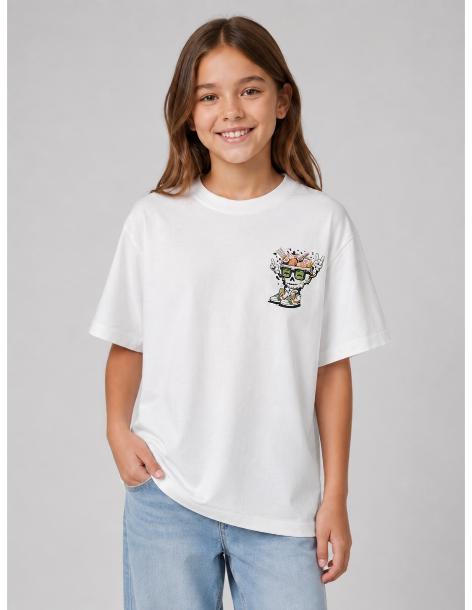 Playera manga corta para niña 2