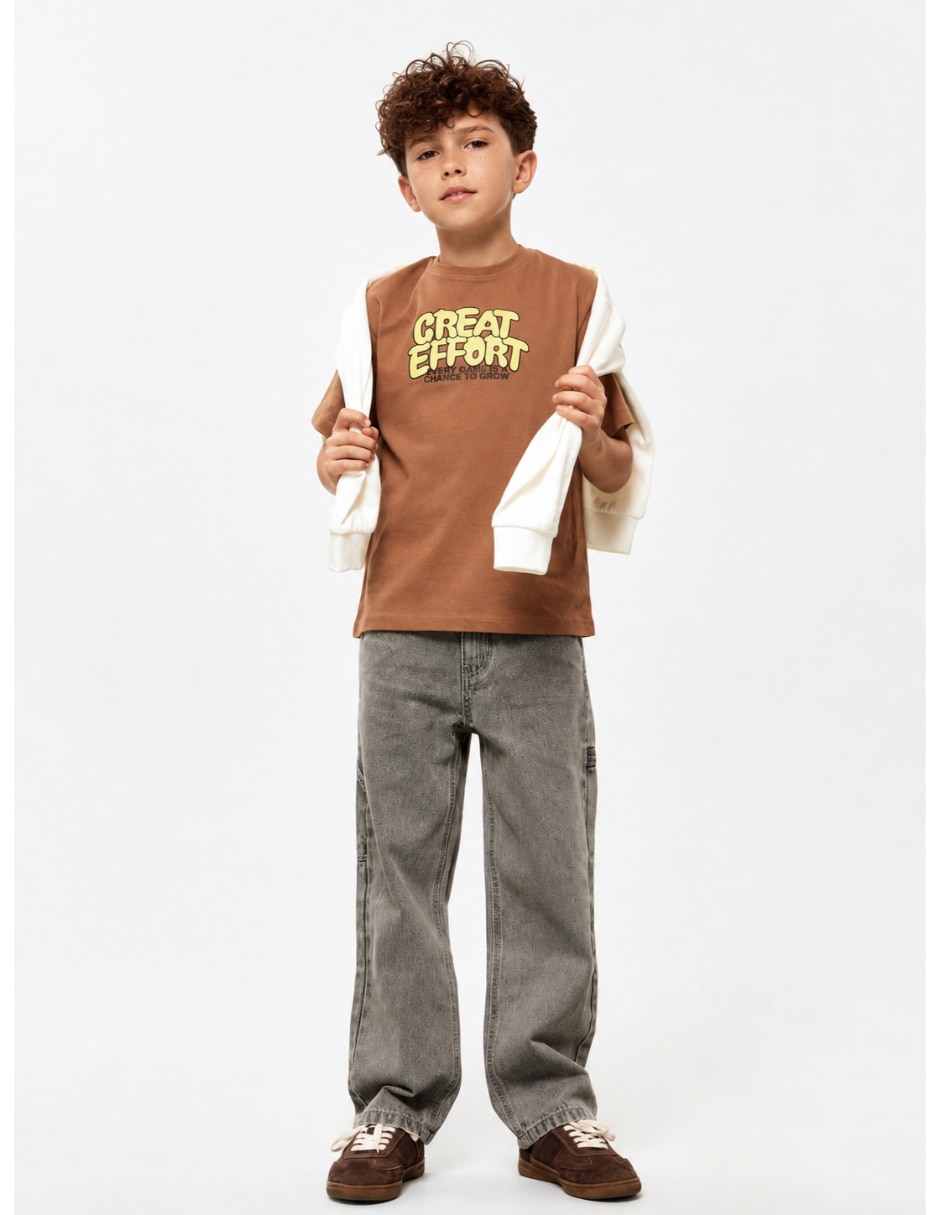 Playera manga corta para niño 3