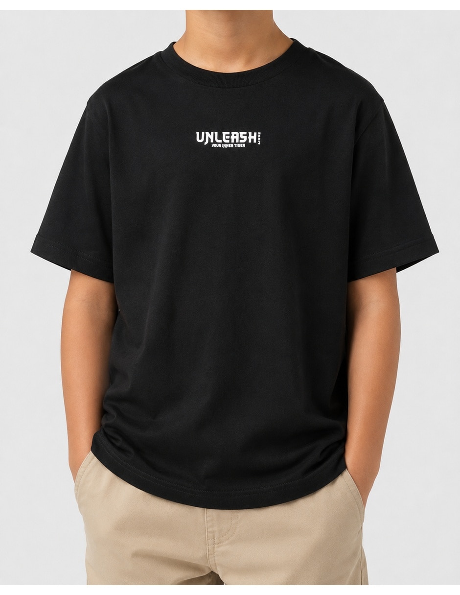 Playera manga corta para niño 1
