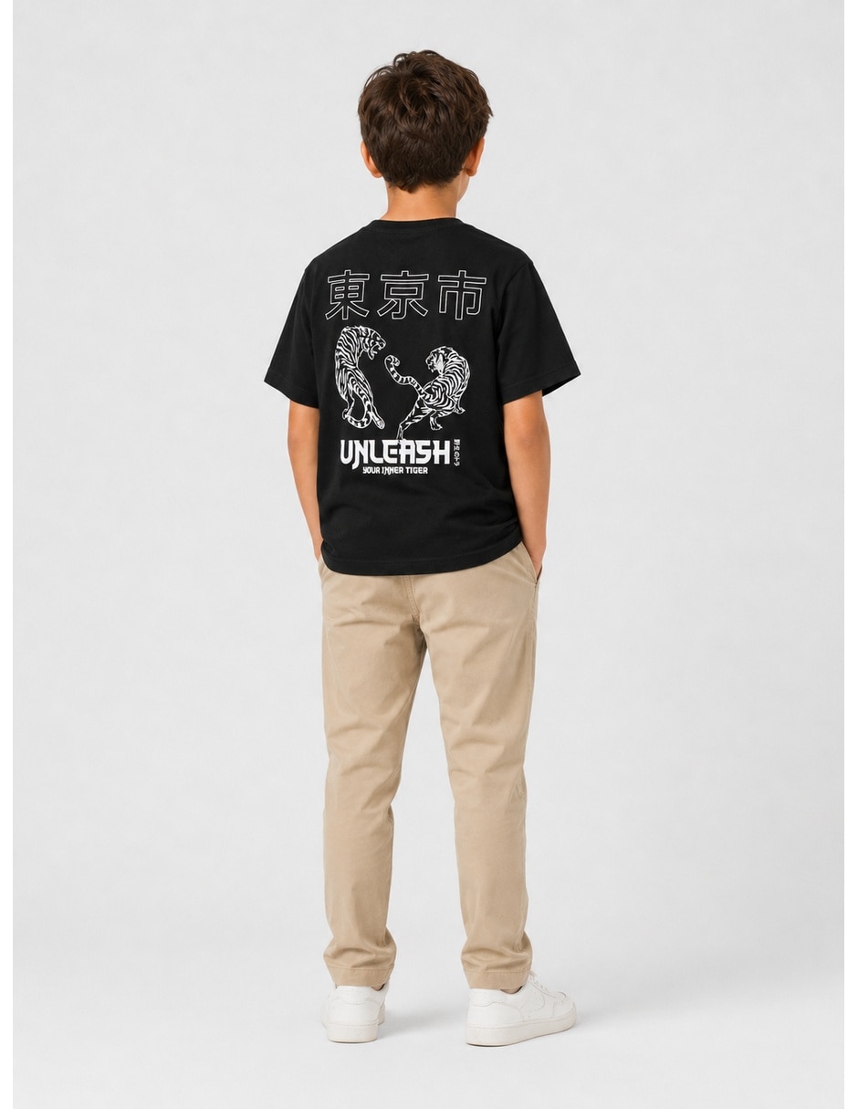 Playera manga corta para niño 2