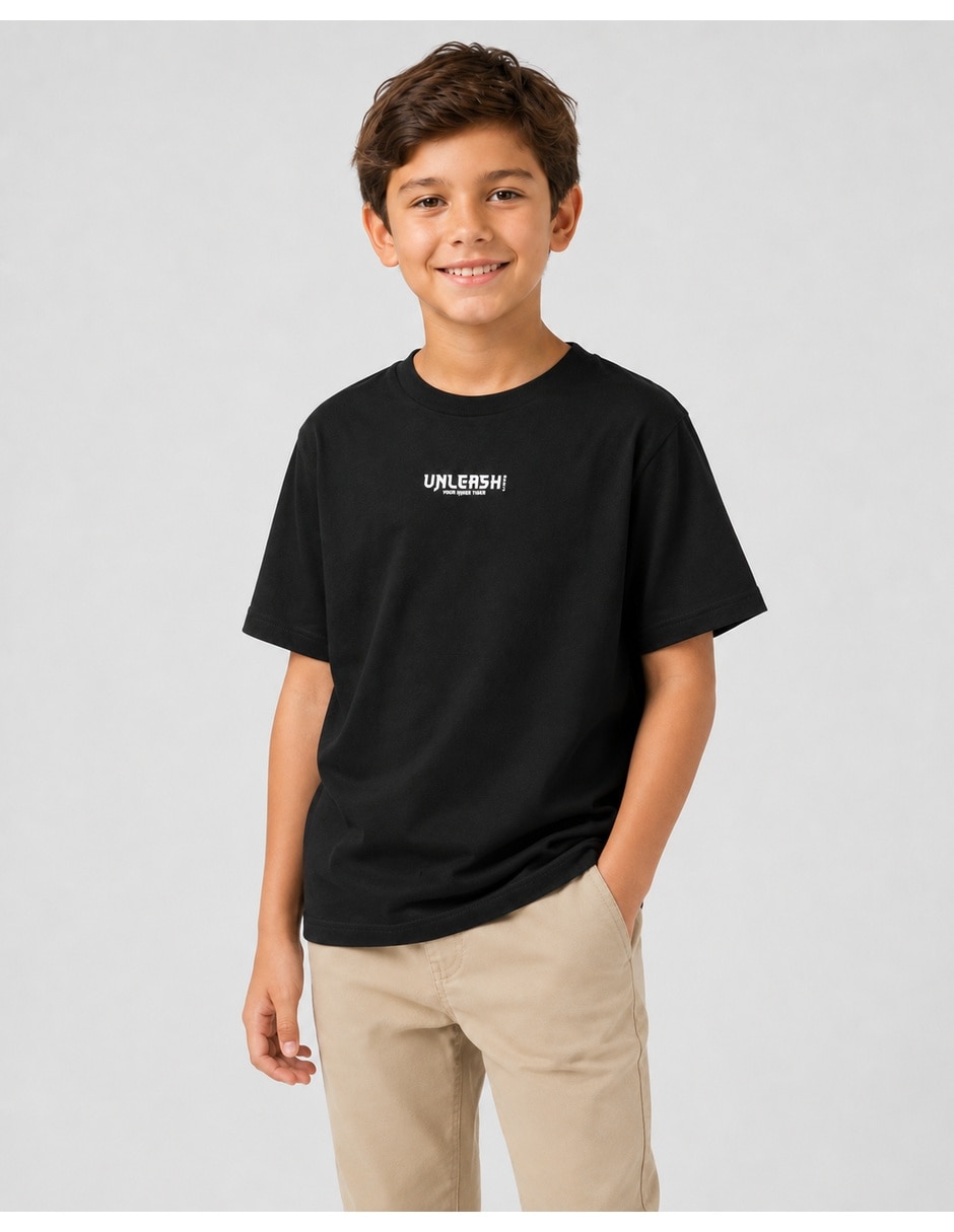 Playera manga corta para niño 3