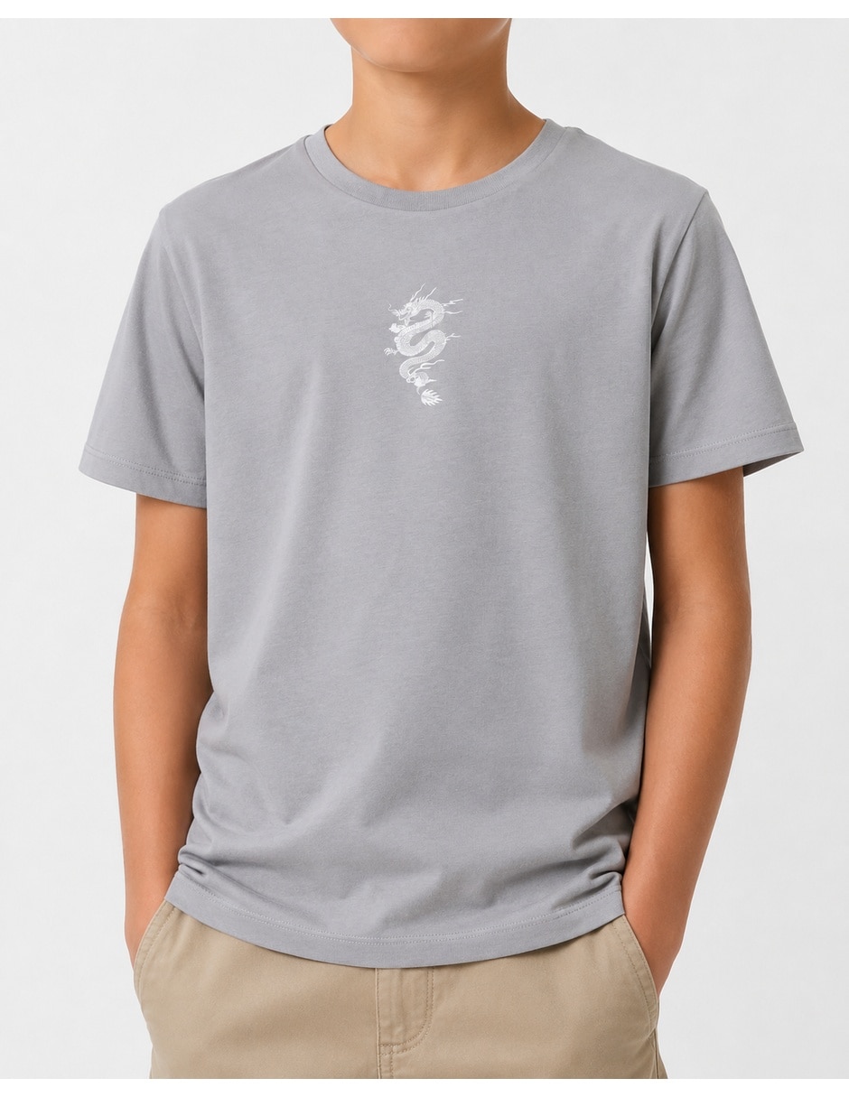 Playera manga corta para niño Playera manga corta para niño