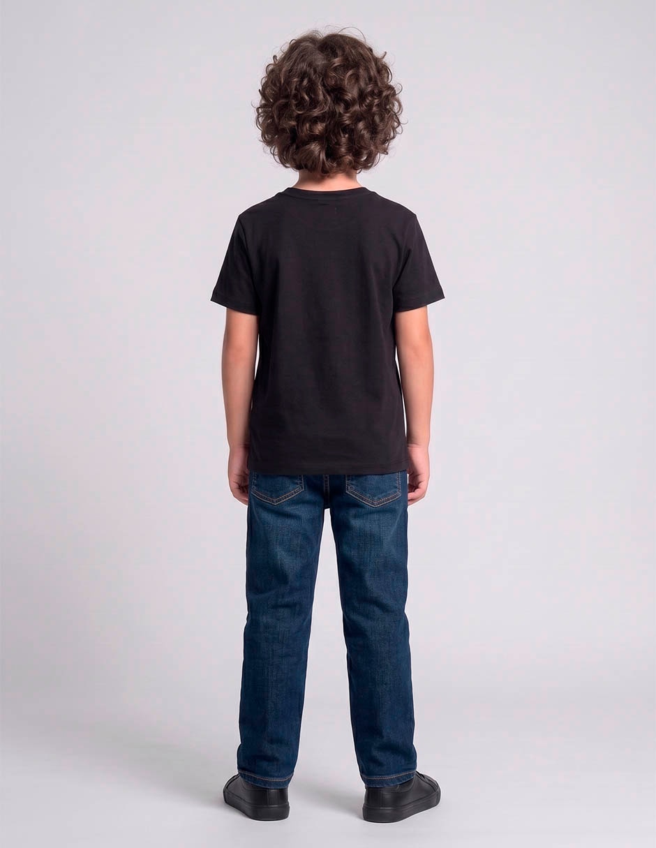 Playera spider-man: miles morales manga corta para niño 6