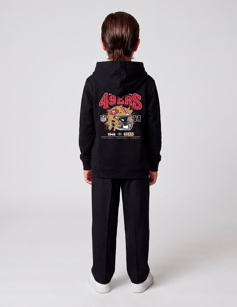 Sudadera san francisco 49ers para niño 5