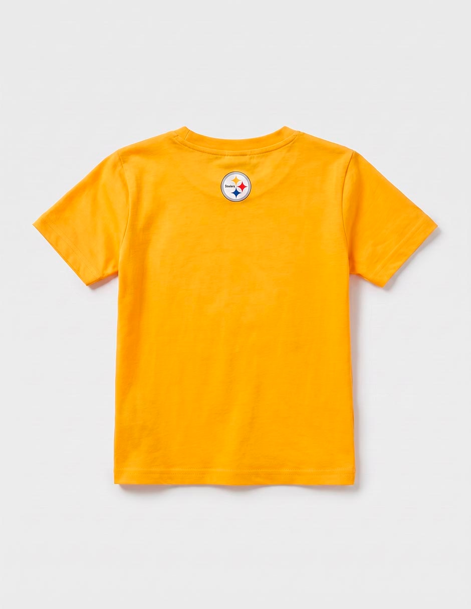 Playera Steelers NFL manga corta para niño 3