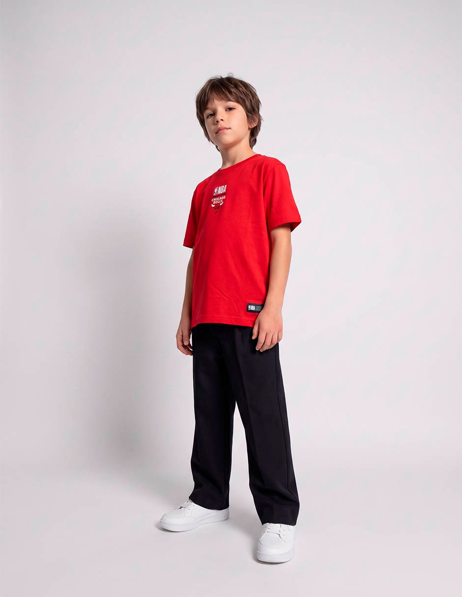 Playera chicago bulls manga corta para niño 2