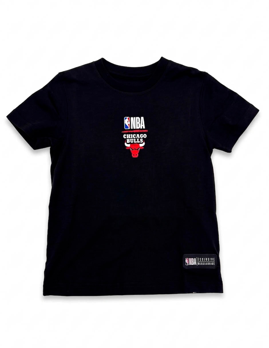 Playera chicago bulls manga corta para niño Playera chicago bulls manga corta para niño