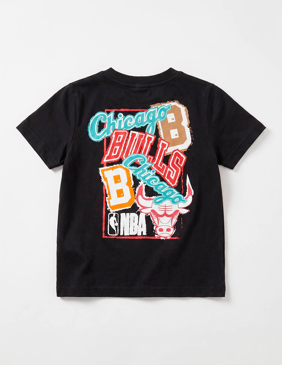 Playera chicago bulls manga corta para niño 2