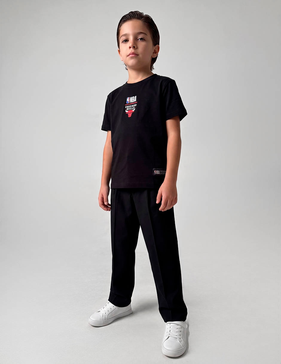 Playera chicago bulls manga corta para niño 5