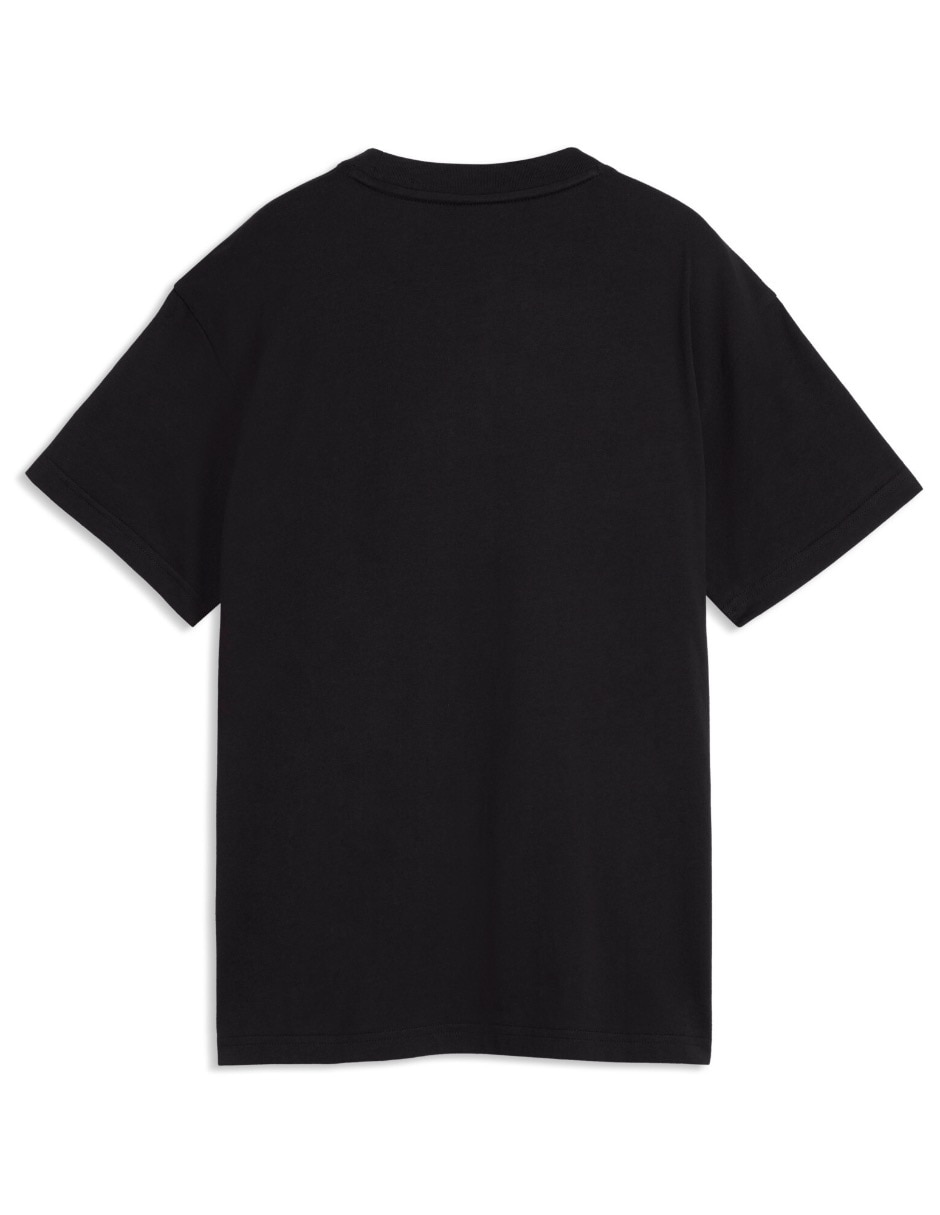 Playera Ess Elevated Tape Relaxed Tee B manga corta para niño 5
