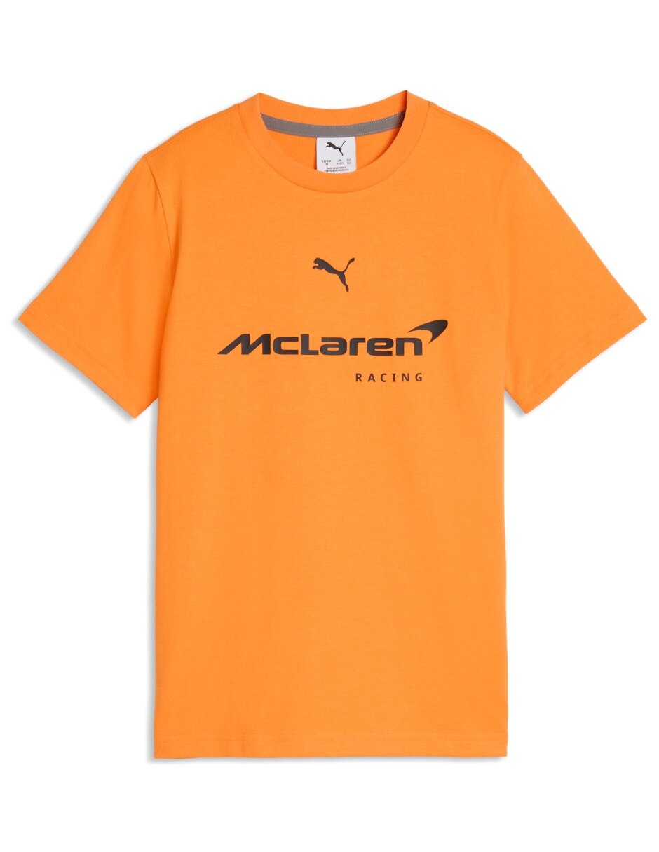 Playera Mclaren Big Logo Tee Kids manga corta para niño