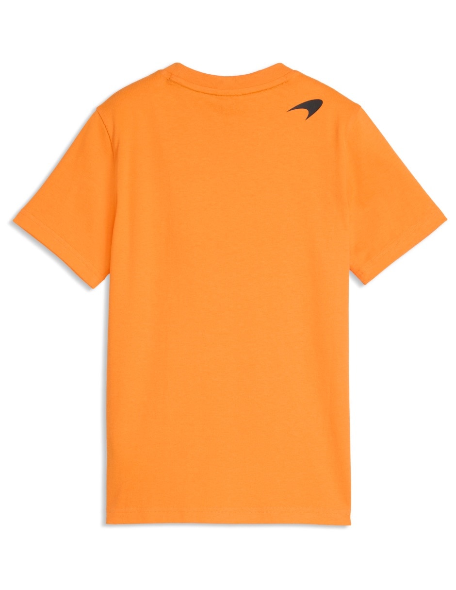 Playera Mclaren Big Logo Tee Kids manga corta para niño 2