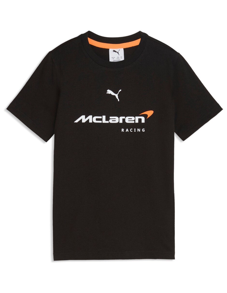Playera Mclaren Big Logo Tee Kids manga corta para niño Playera Mclaren Big Logo Tee Kids manga corta para niño