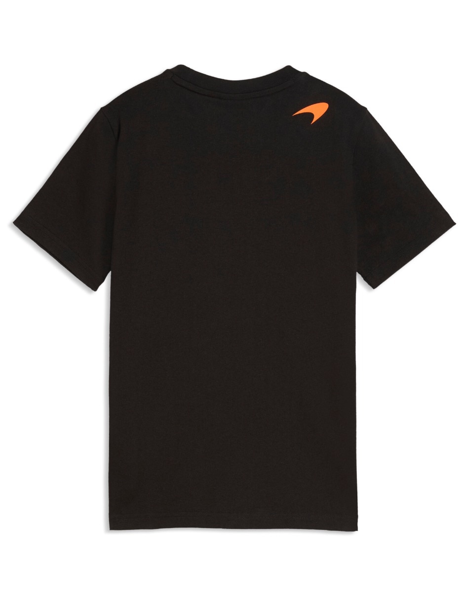 Playera Mclaren Big Logo Tee Kids manga corta para niño 2