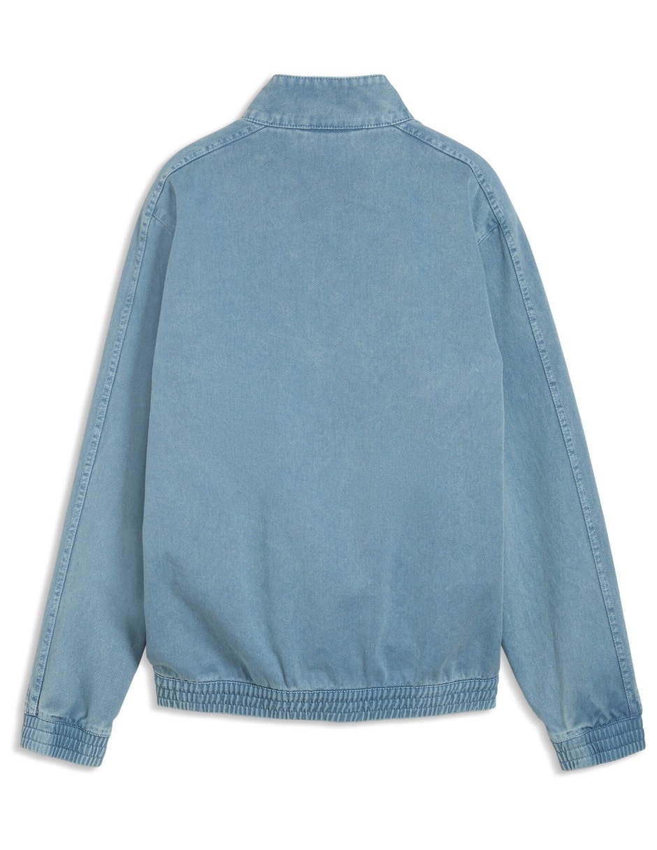 Chamarra T7 Relaxed Washed Twill Track Jacket B para niño 4