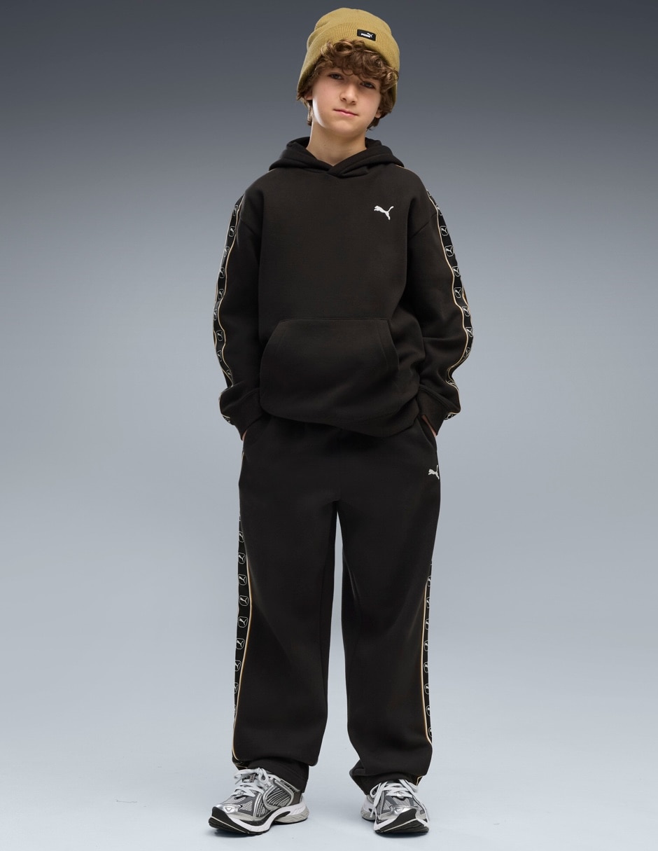 Pans ess elevated tape relaxed sweatpants fl b infantil niño 4