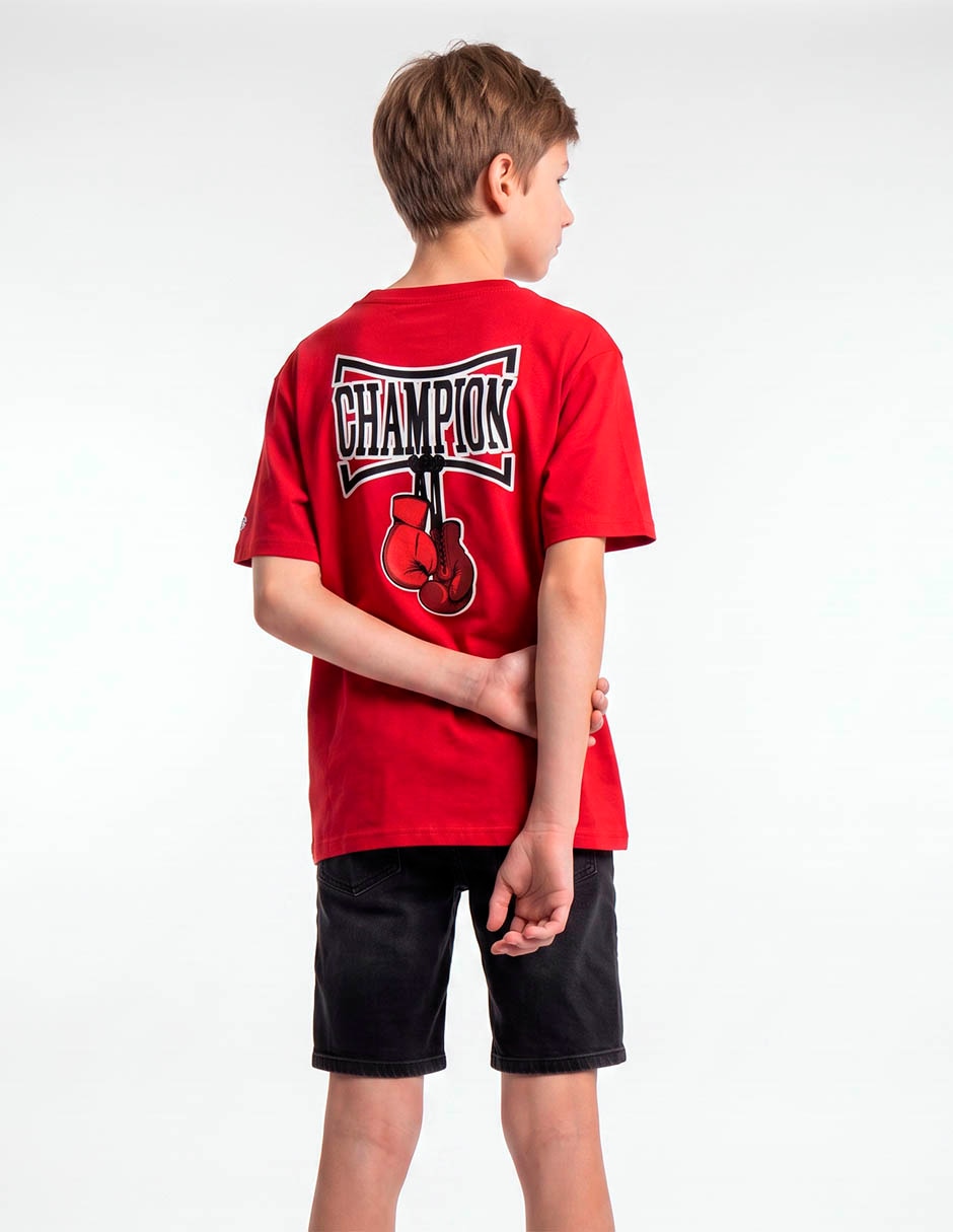 Set playera/playera manga corta para niños grandes niño 2