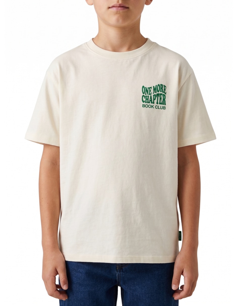 Playera manga corta para niño Playera manga corta para niño