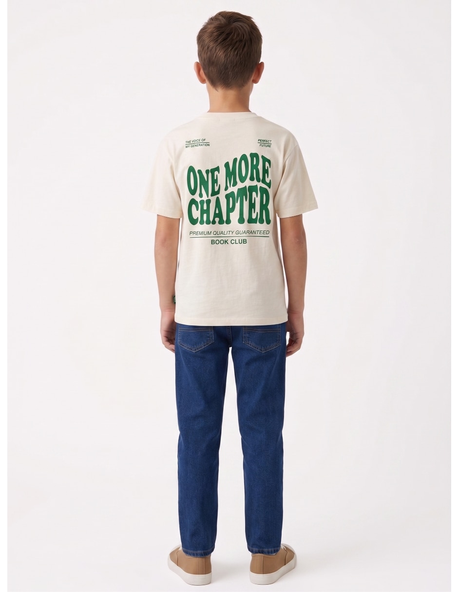 Playera manga corta para niño 3