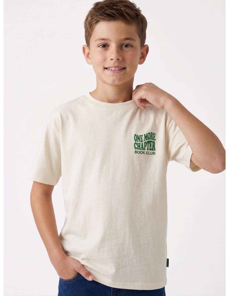 Playera manga corta para niño 4