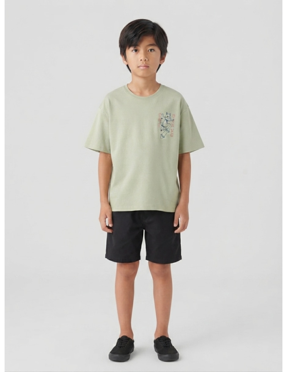 Playera manga corta para niño 2