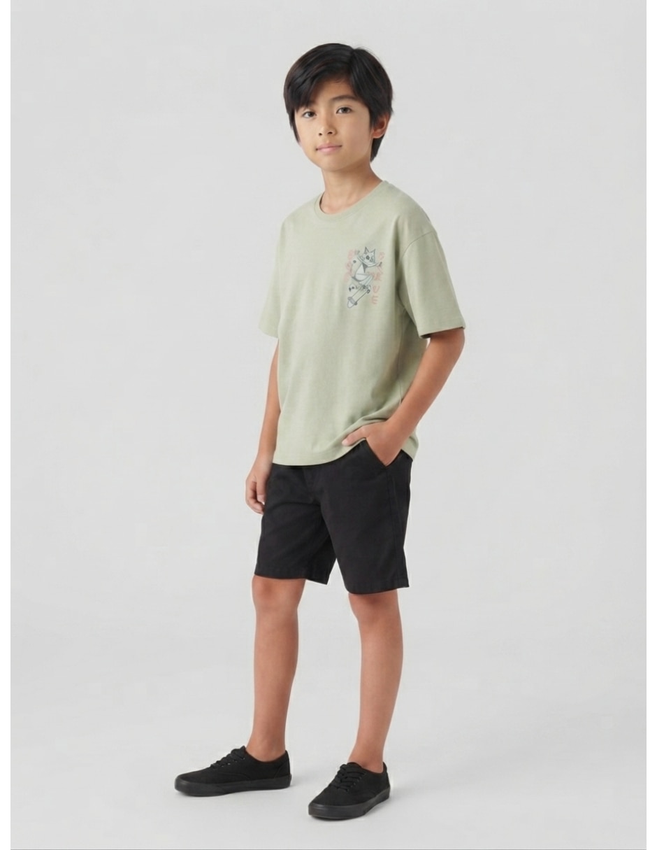 Playera manga corta para niño 4
