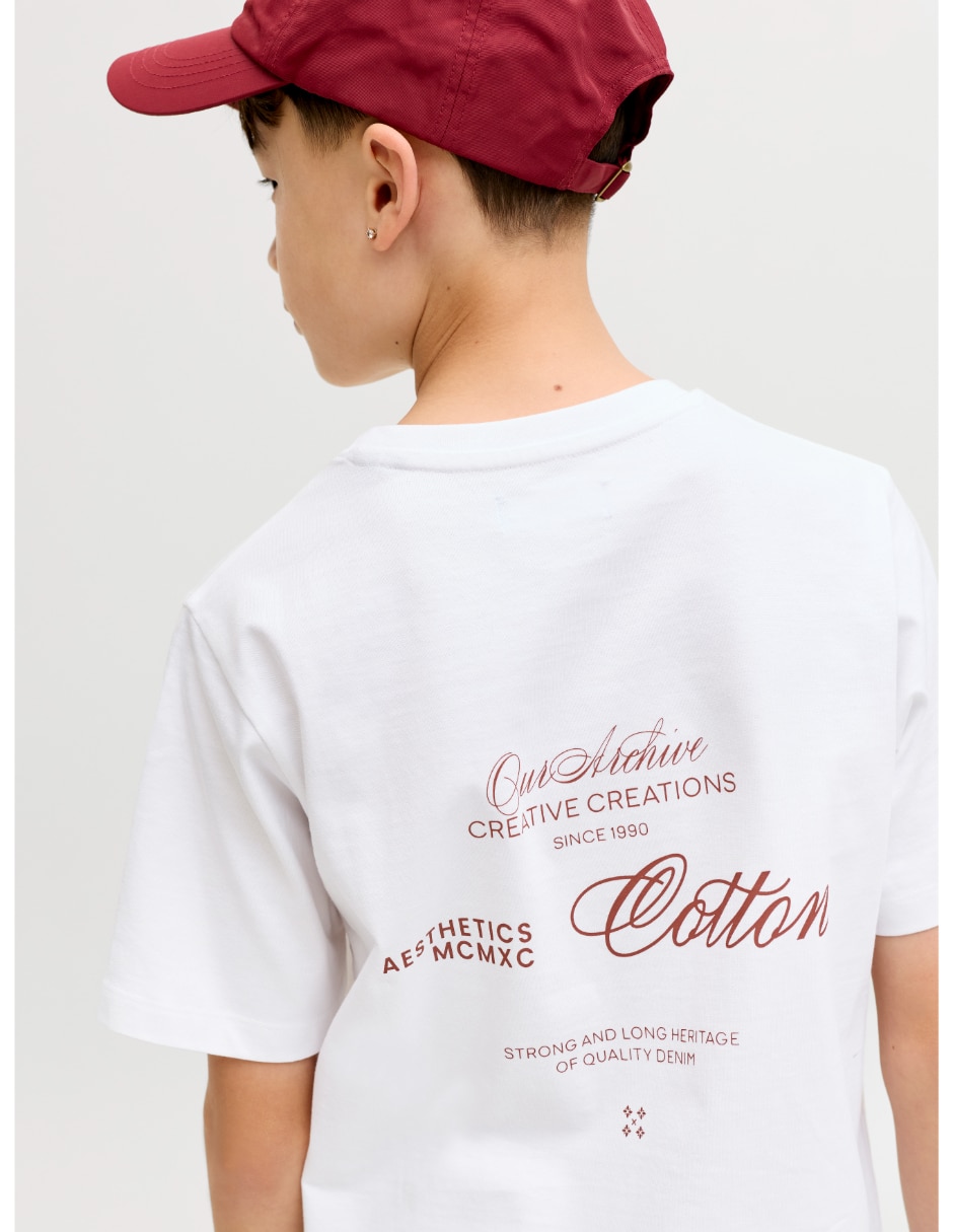 Playera manga corta para niño 3
