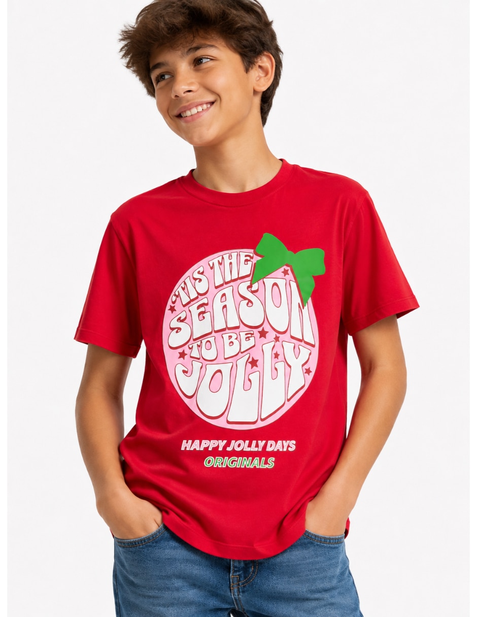 Playera manga corta para niño 3